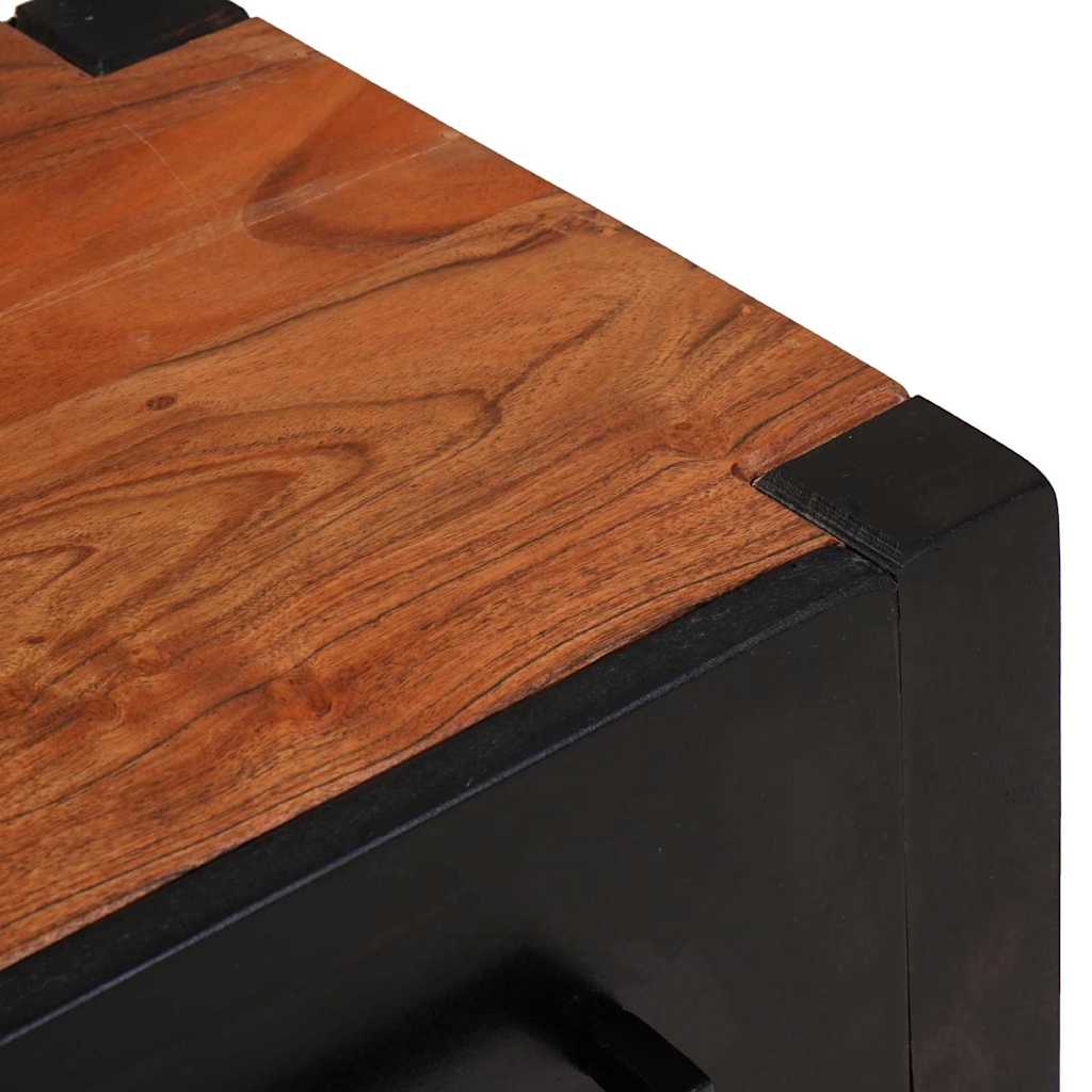 Serviesskap med skuff Brun 55 x 30 x 75 cm Solid akasietre