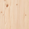 Seng med bokhylle uten madrass 90x190 cm heltre furu