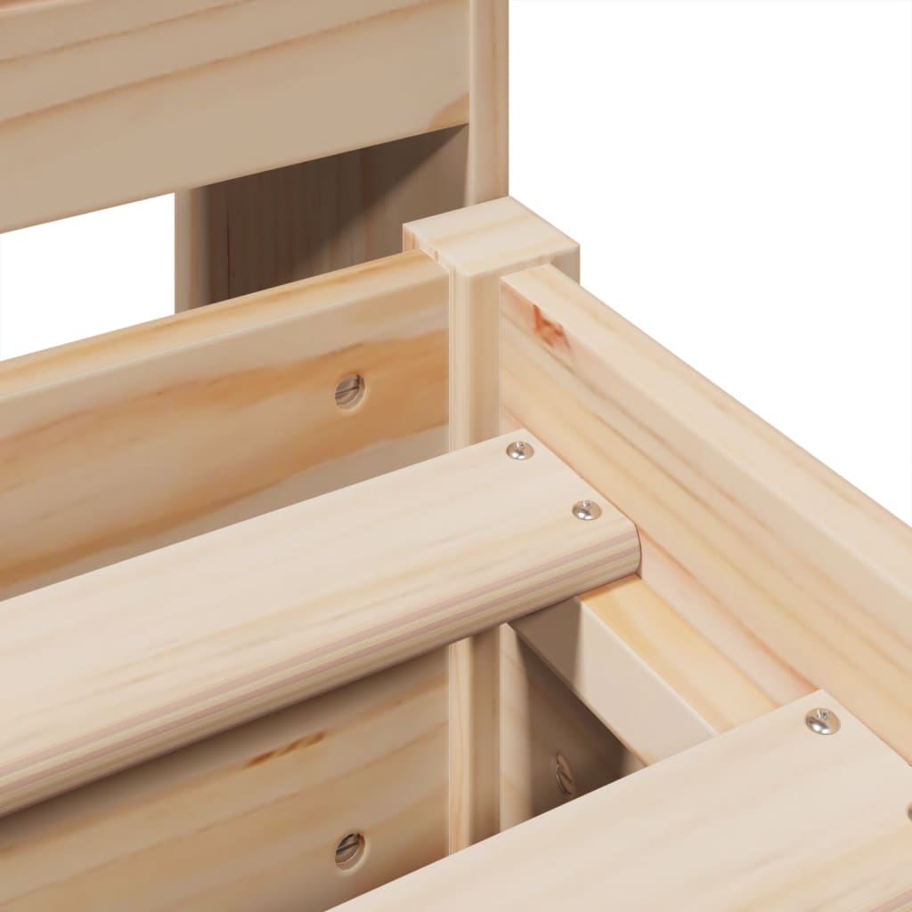 Sengeramme uten madrass 180x200 cm heltre furu