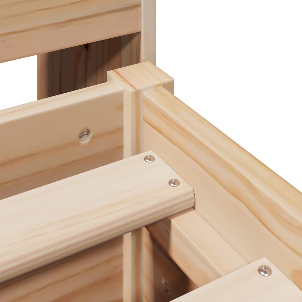 Sengeramme uten madrass 150x200 cm heltre furu