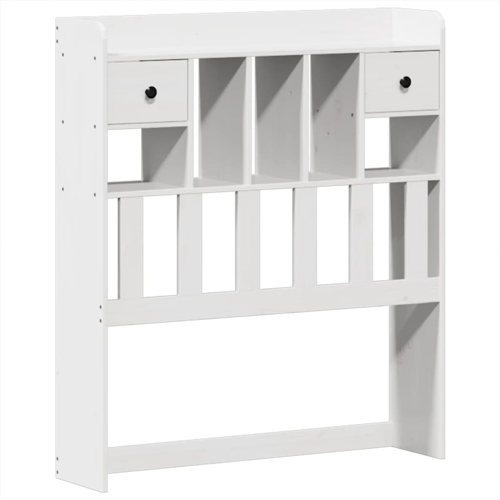 Sengeramme uten madrass hvit 90x190 cm heltre furu