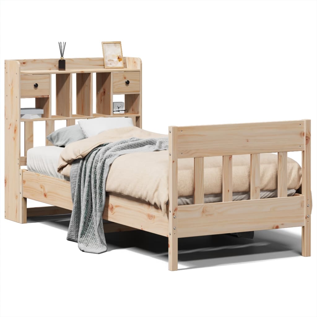 Sengeramme uten madrass 75x190 cm heltre furu