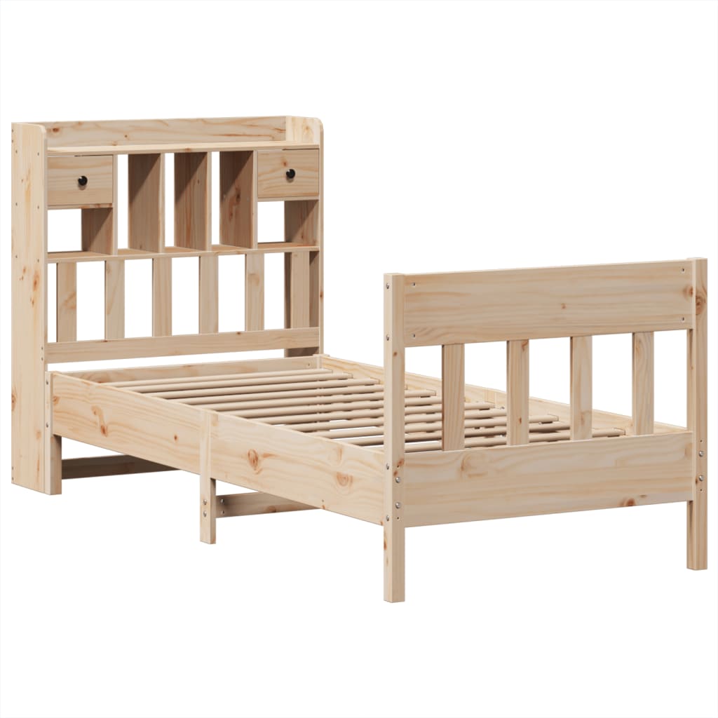 Sengeramme uten madrass 75x190 cm heltre furu