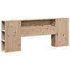 Sengeramme med madrass 200x200 cm heltre furu