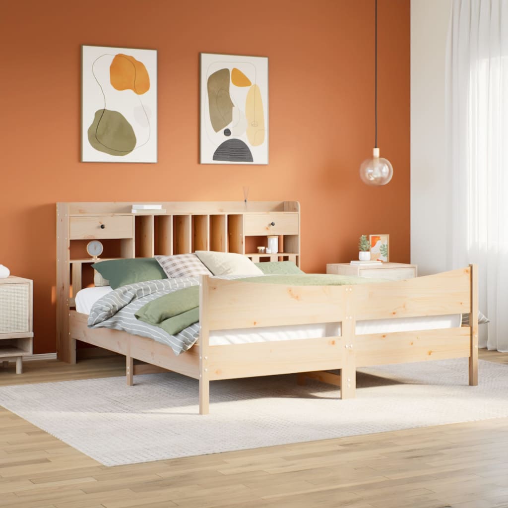 Sengeramme uten madrass 180x200 cm heltre furu