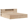Sengeramme med madrass 200x200 cm heltre furu