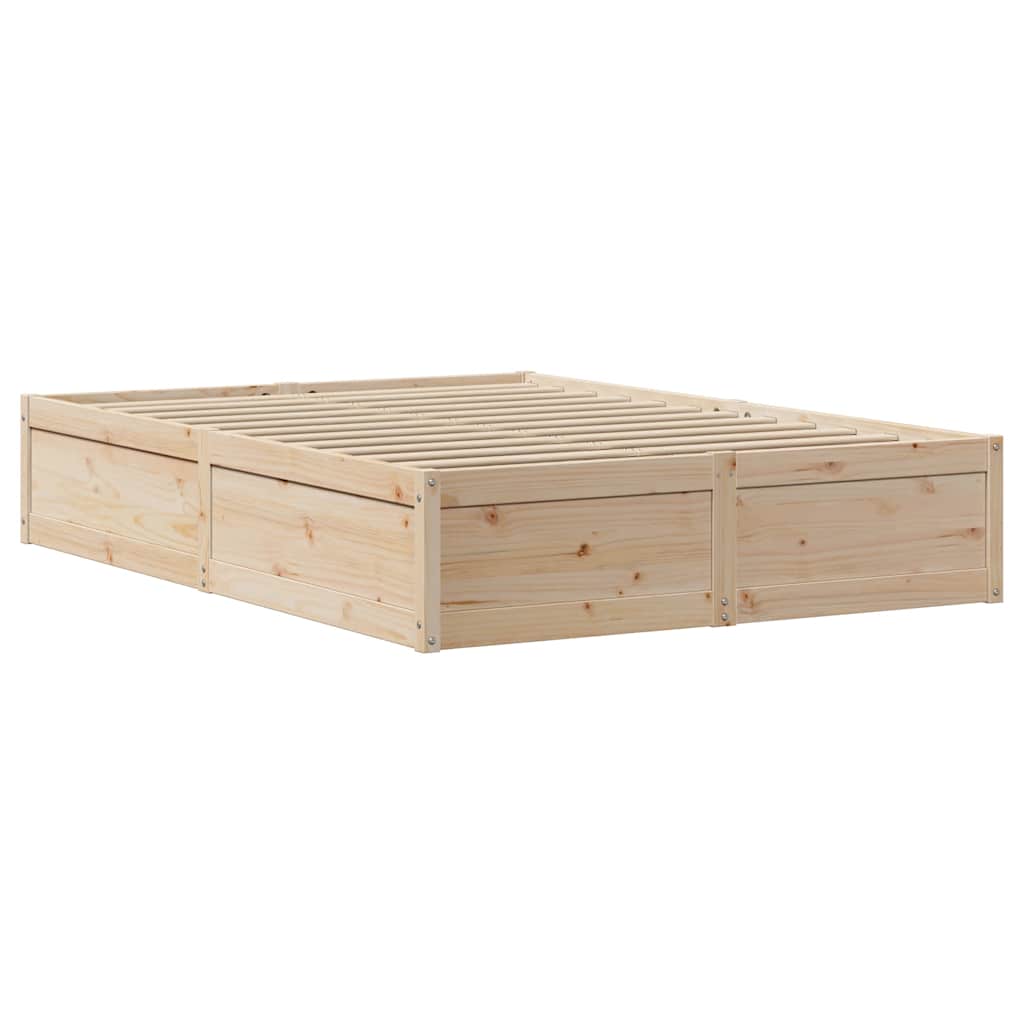 Sengeramme uten madrass 120x200 cm heltre furu