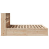 Sengeramme med madrass 200x200 cm heltre furu