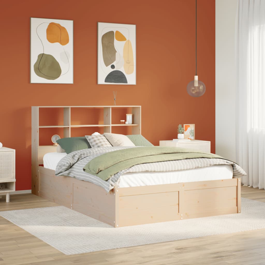 Sengeramme uten madrass 140x200 cm heltre furu