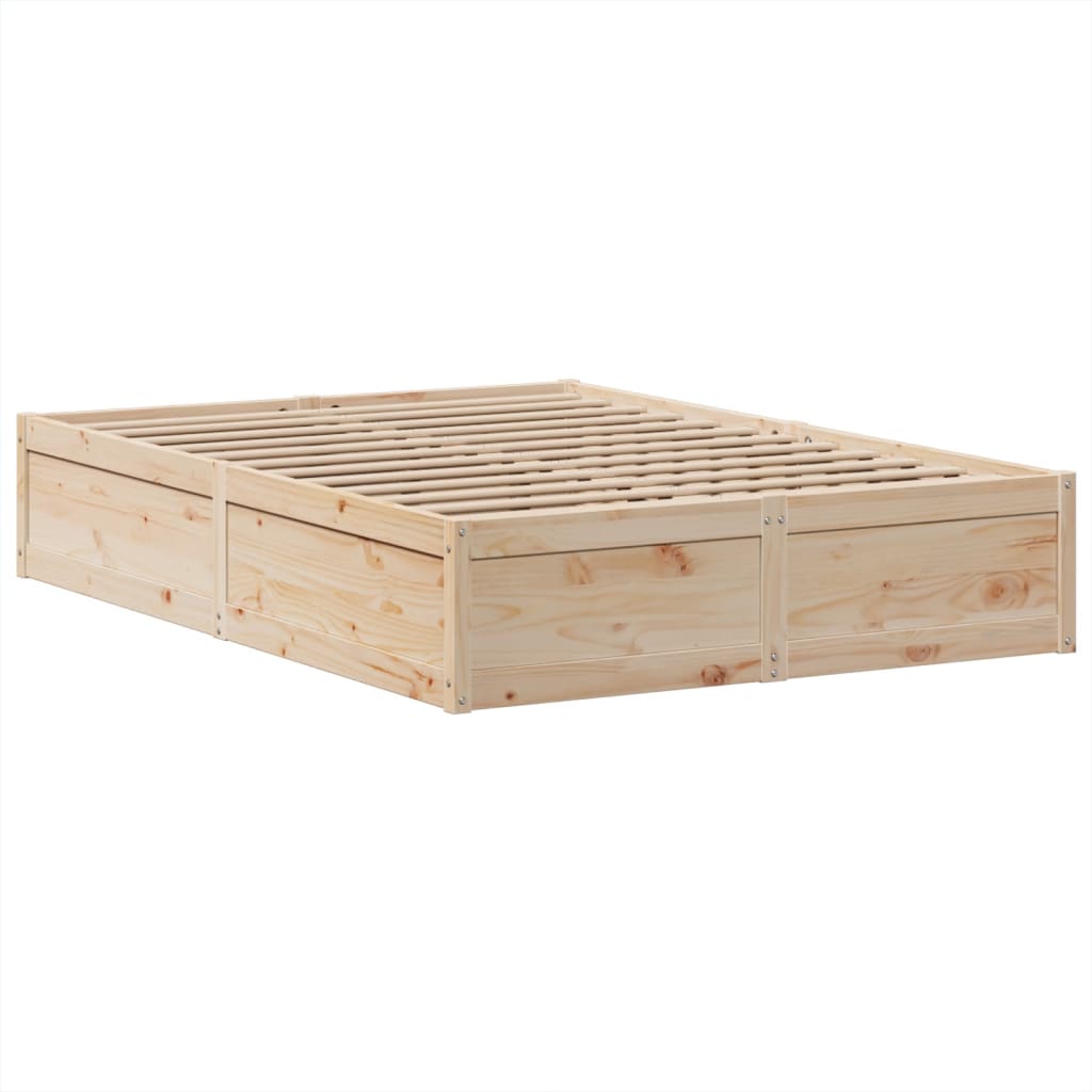 Sengeramme uten madrass 160x200 cm heltre furu