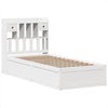 Sengeramme uten madrass hvit 90x190 cm heltre furu
