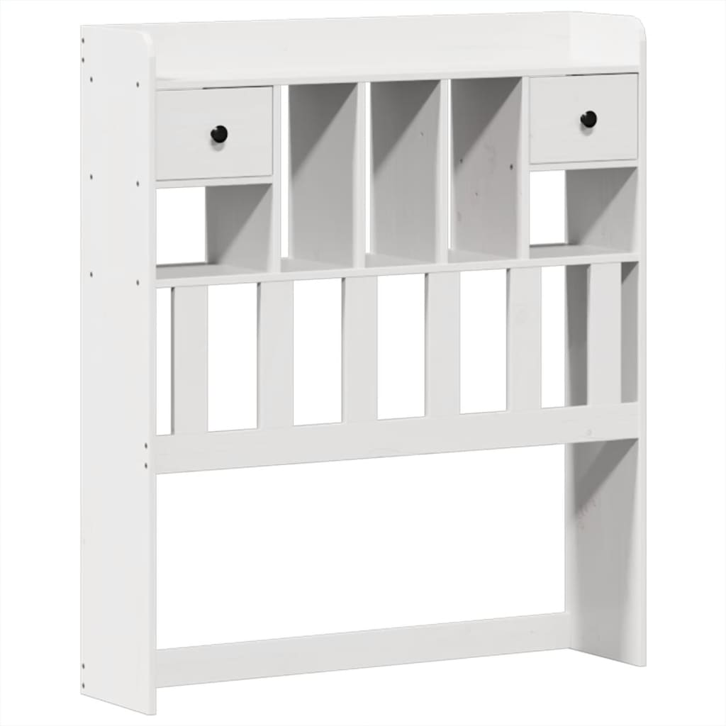 Sengeramme uten madrass hvit 90x190 cm heltre furu