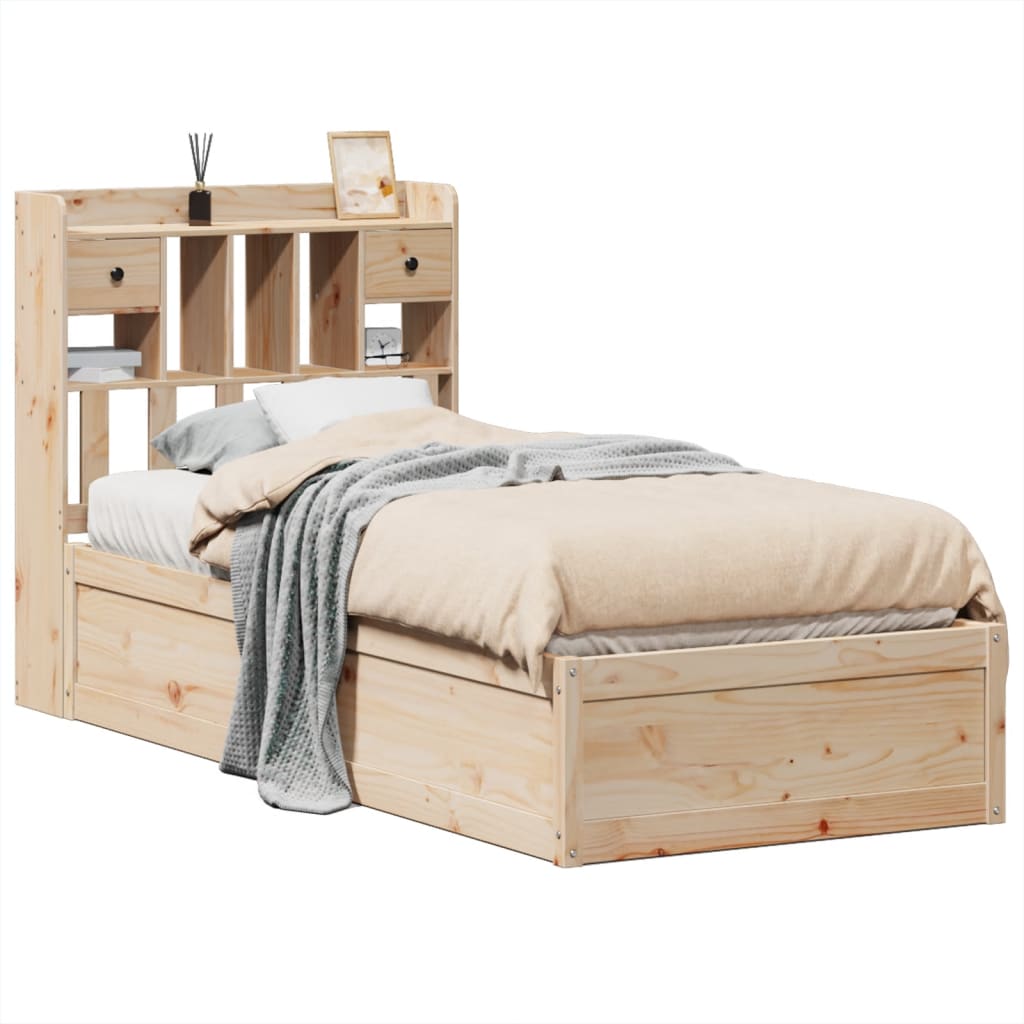 Sengeramme uten madrass 75x190 cm heltre furu