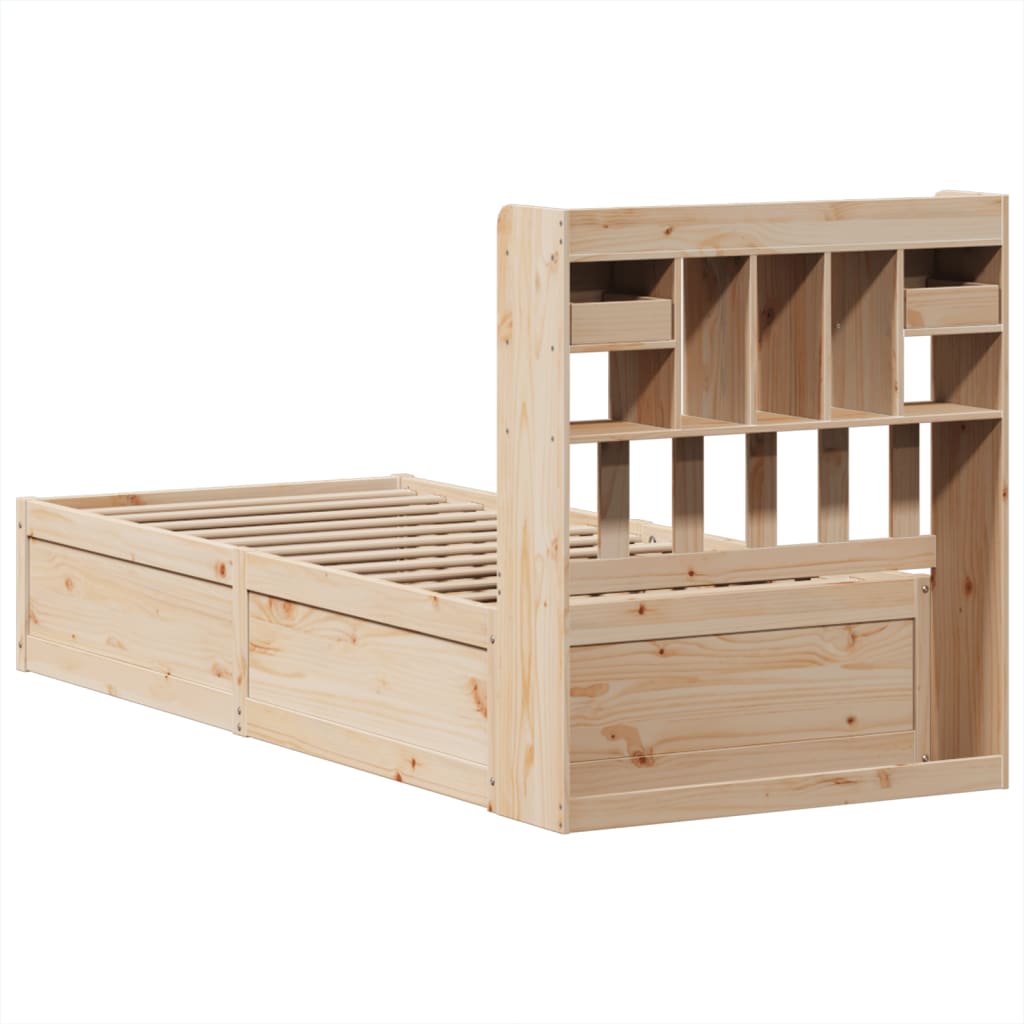 Sengeramme uten madrass 75x190 cm heltre furu