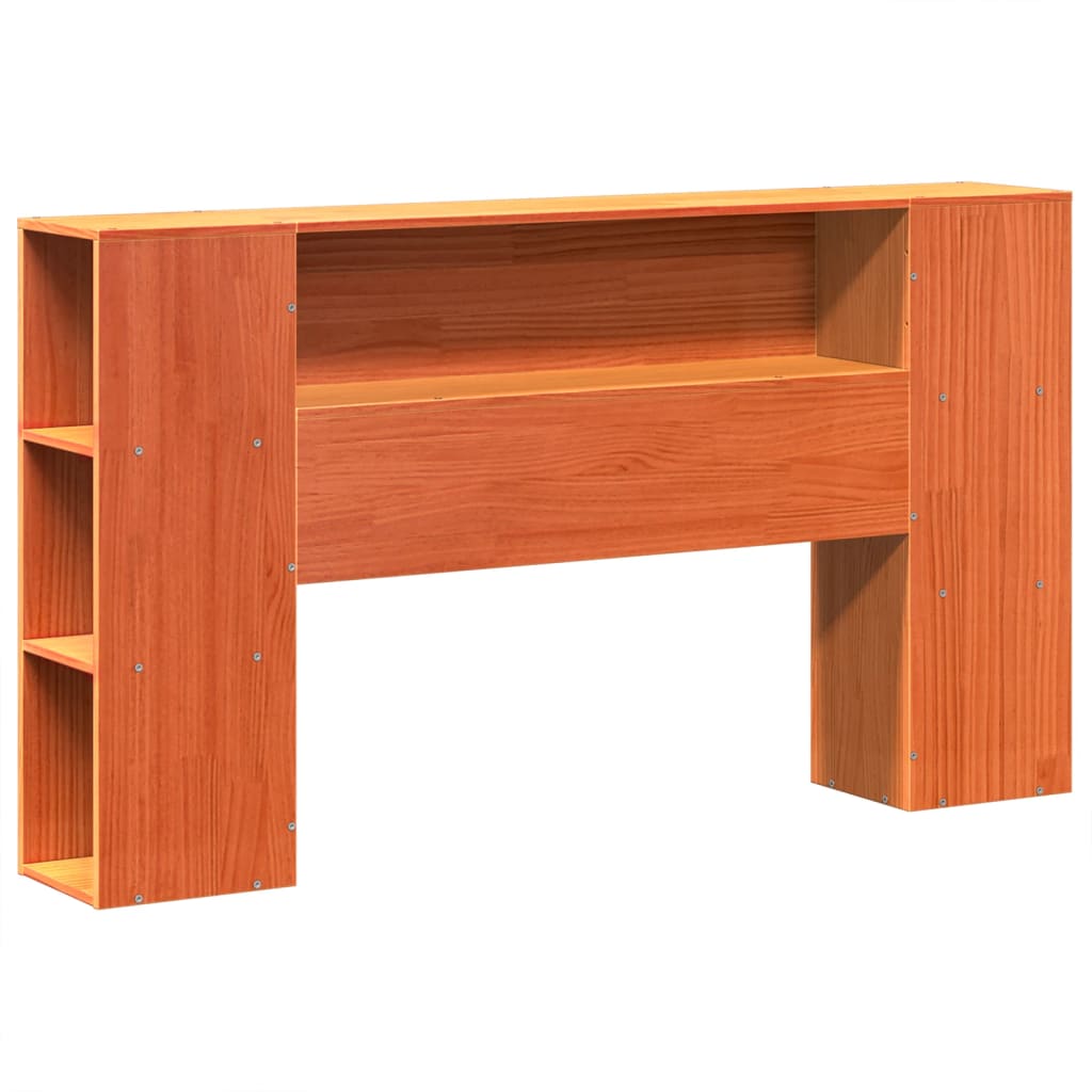 Sengeramme uten madrass brun 150x200 cm heltre furu