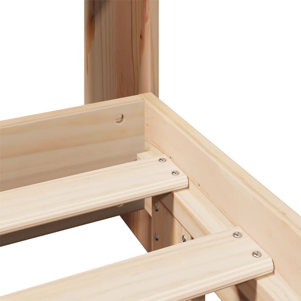 Sengeramme uten madrass 140x190 cm heltre furu