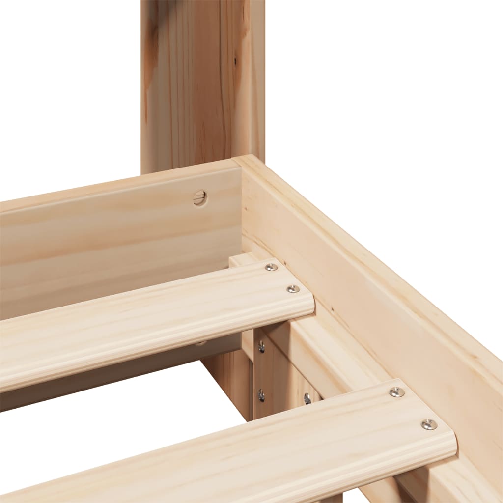 Sengeramme uten madrass 120x190 cm heltre furu