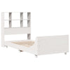 Sengeramme uten madrass hvit 90x190 cm heltre furu