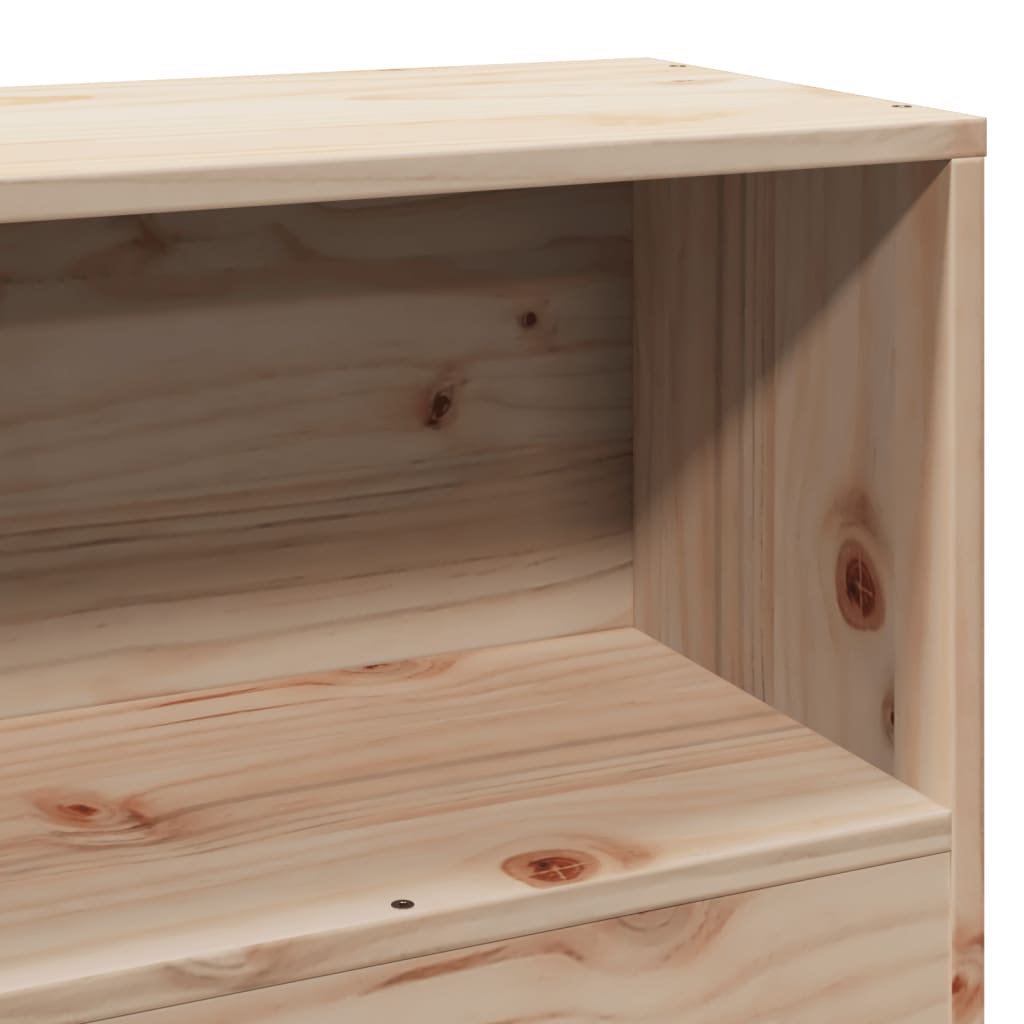 Sengeramme uten madrass 75x190 cm heltre furu