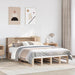 Seng med bokhylle uten madrass 135x190 cm heltre