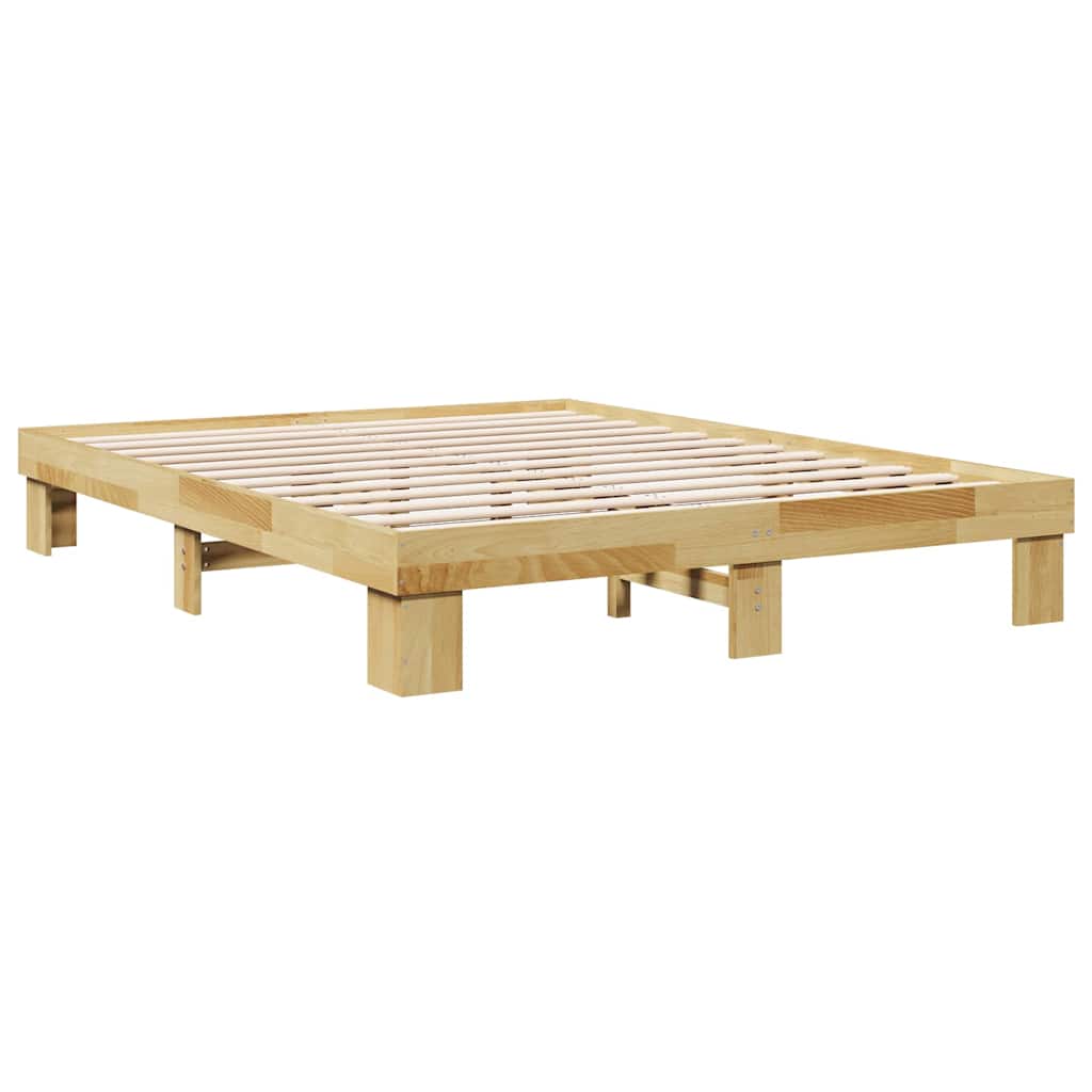 Sengeramme uten madrass 135x190 cm heltre eik
