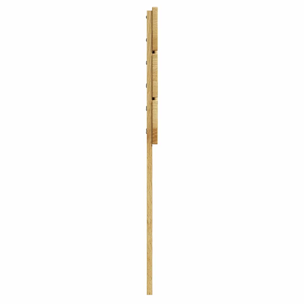 Sengegavl 80 cm heltre eik