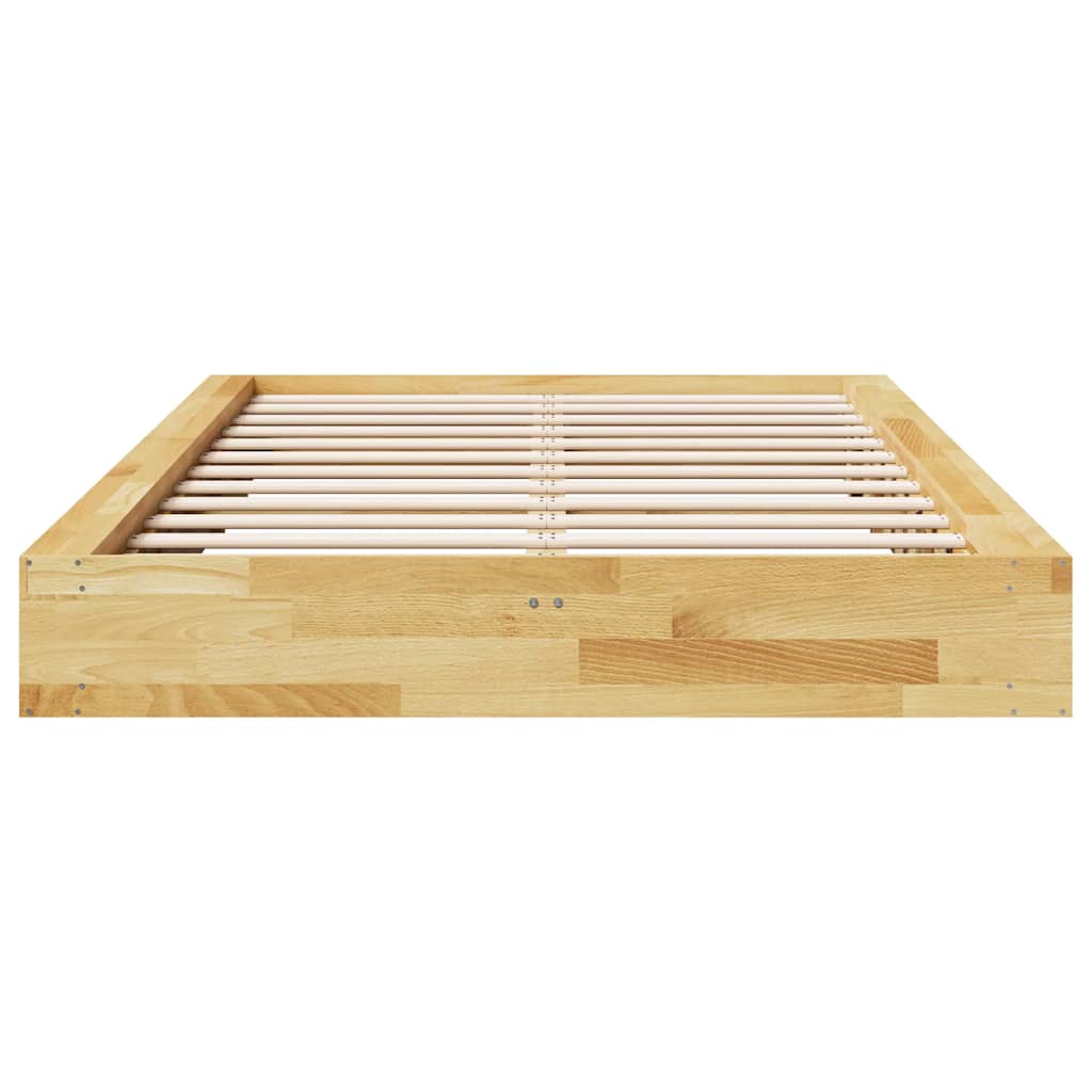 Sengeramme uten Madrass 120x200 cm Heltre Eik