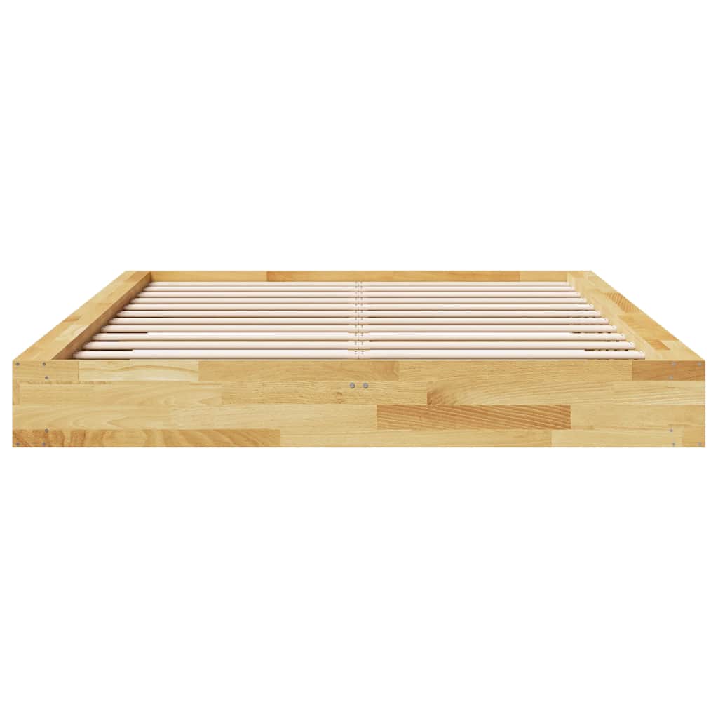Sengeramme uten Madrass 160x200 cm Heltre Eik