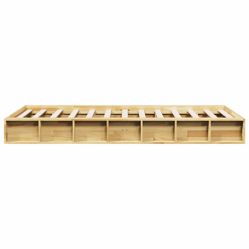 Sengeramme uten Madrass 90x190 cm Heltre Eik