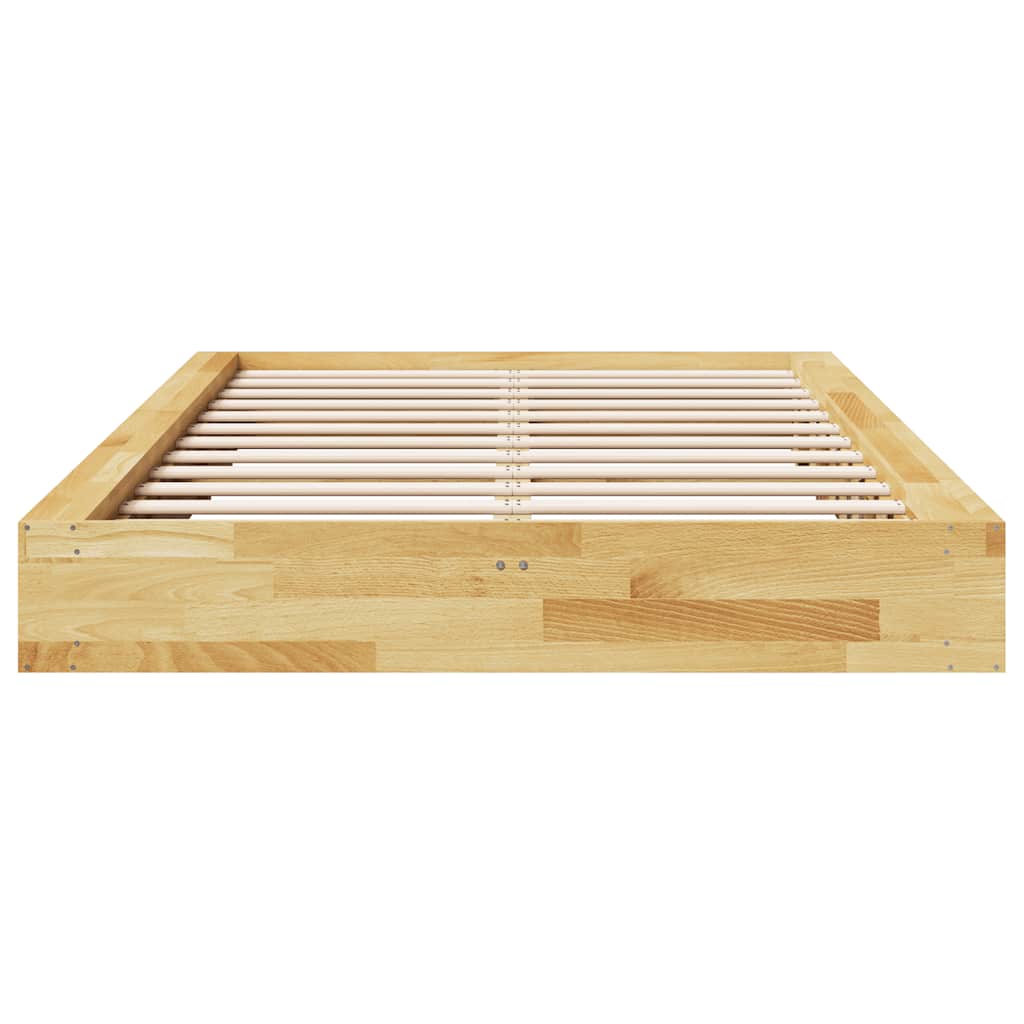 Sengeramme uten Madrass 120x190 cm Heltre Eik