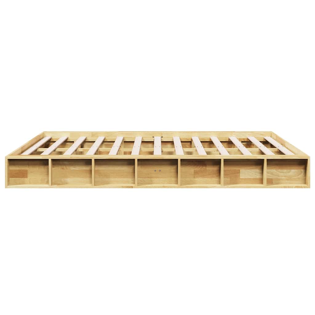 Sengeramme uten Madrass 135x190 cm Heltre Eik
