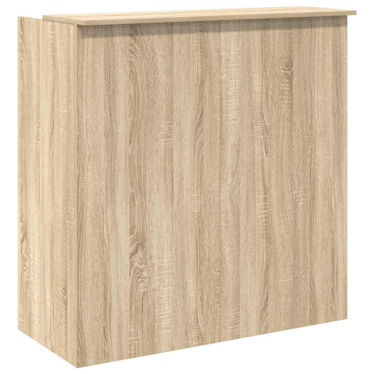 Resepsjonsdisk Sonoma eik 100x50x103,5 cm konstruert tre