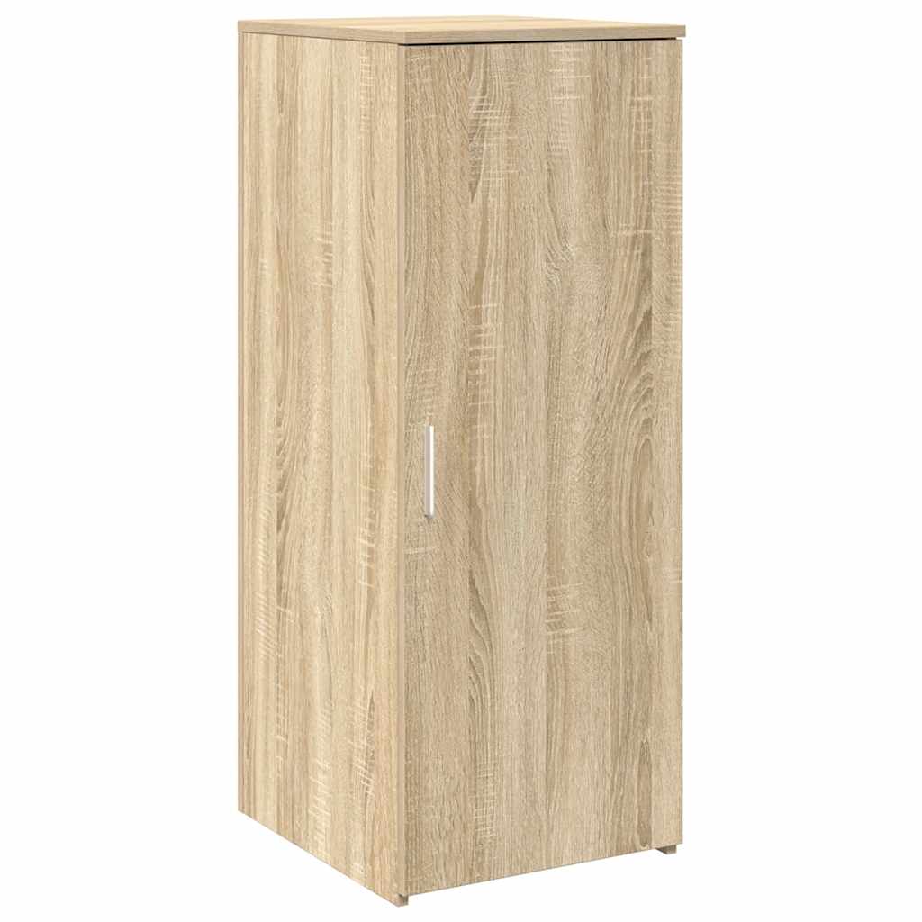 Resepsjonspult sonoma eik 135x50x103,5 cm konstruert tre