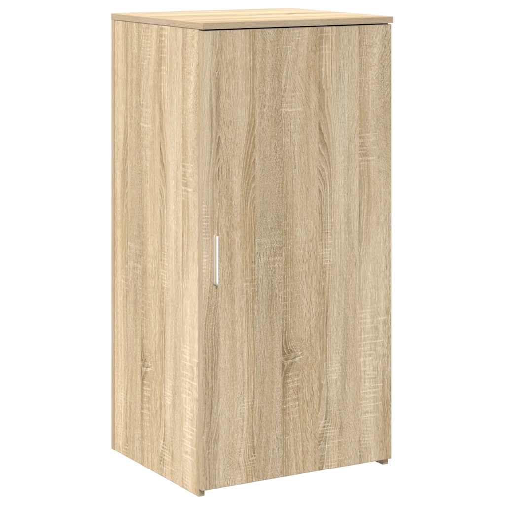 Resepsjonspult sonoma eik 155x50x103,5 cm konstruert tre