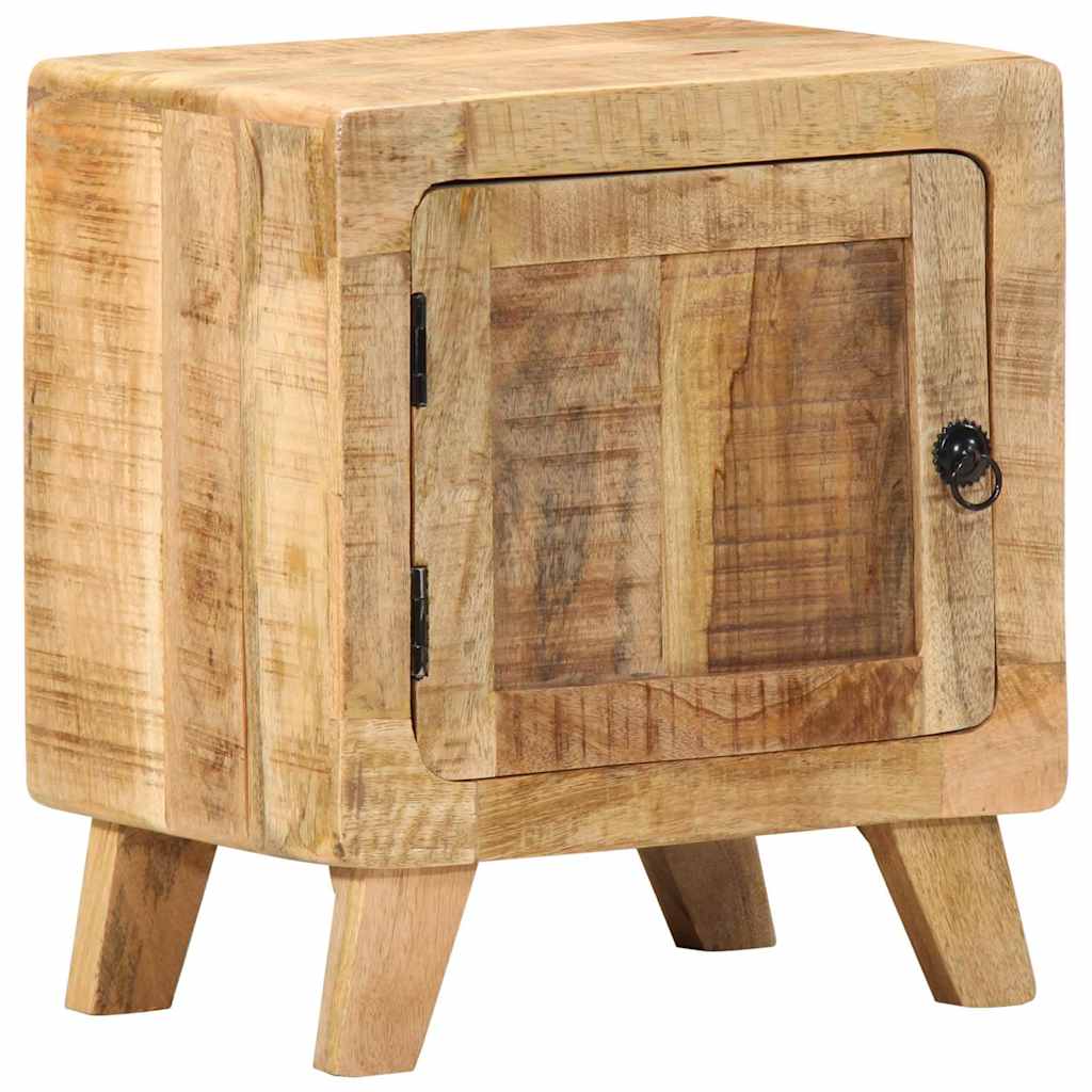 Nattbord 40x32x46 cm grovt heltre mangotre
