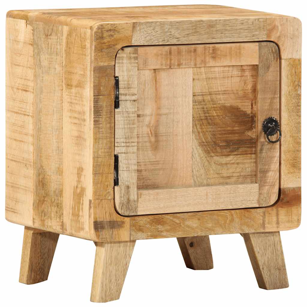 Nattbord 40x32x46 cm grovt heltre mangotre