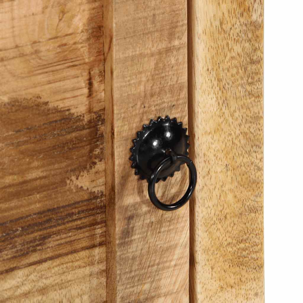 Nattbord 40x32x46 cm grovt heltre mangotre