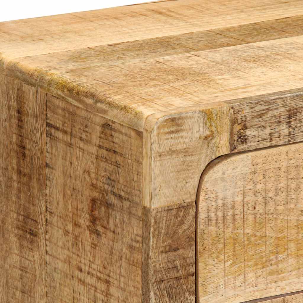 Nattbord 40x32x46 cm grovt heltre mangotre