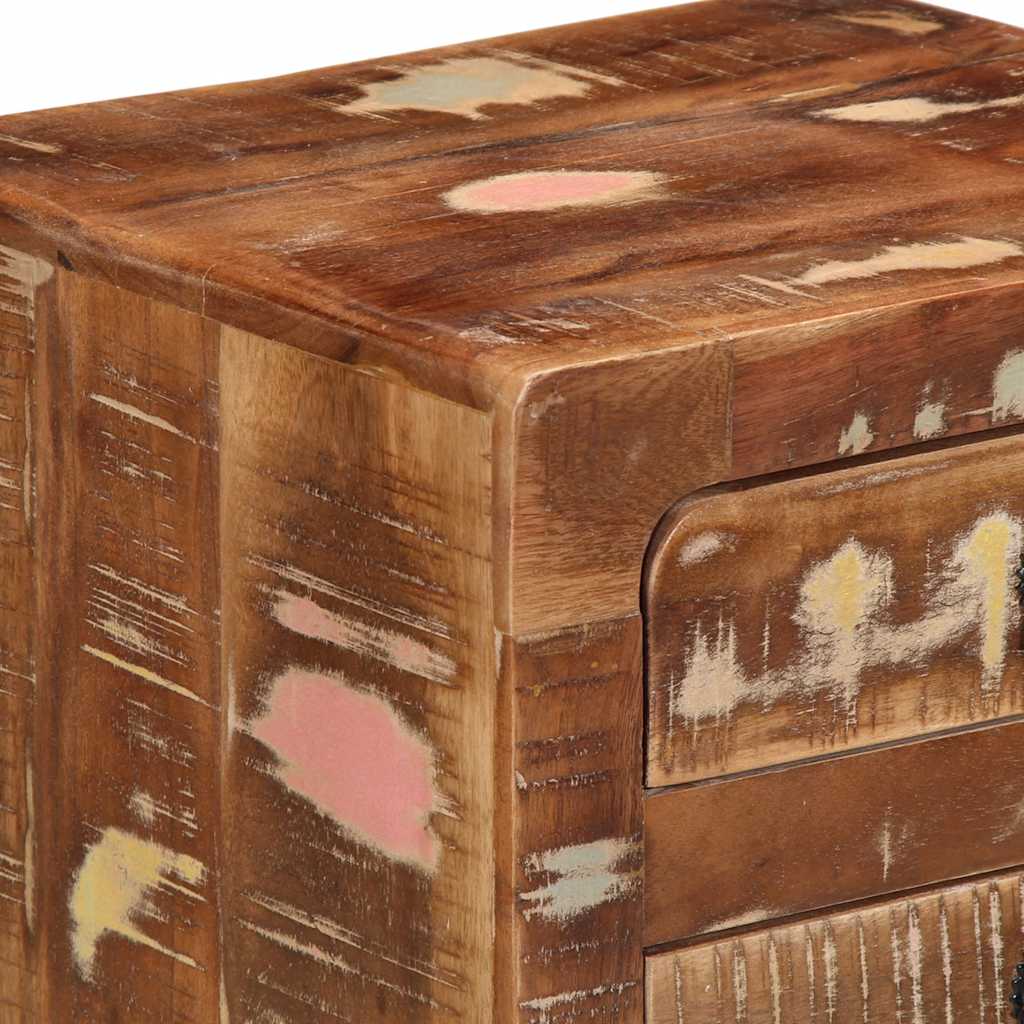 Nattbord 37x32x50 cm gjenvunnet heltre