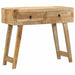 Konsollbord 90x32x75 cm grovt heltre mangotre