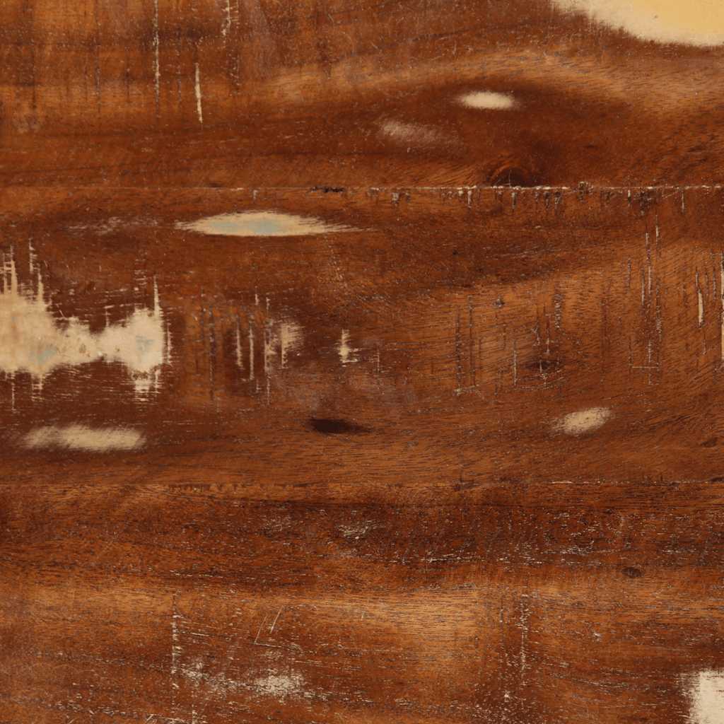 Veggmontert TV-benk 100x32x25 cm gjenvunnet heltre