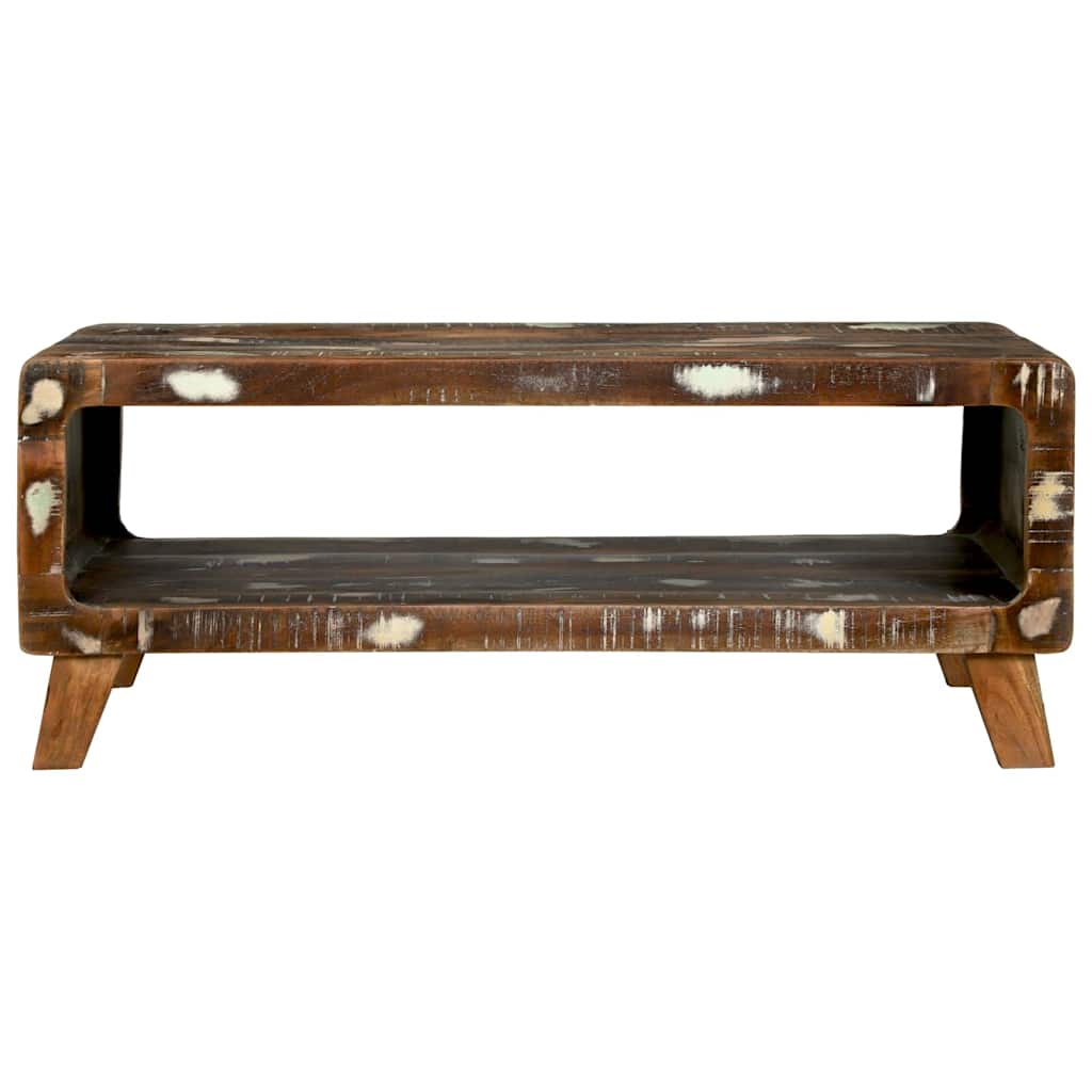 Kaffebord Flerfarget 90 x 50 x 35 cm Massiv Reclaim Tre
