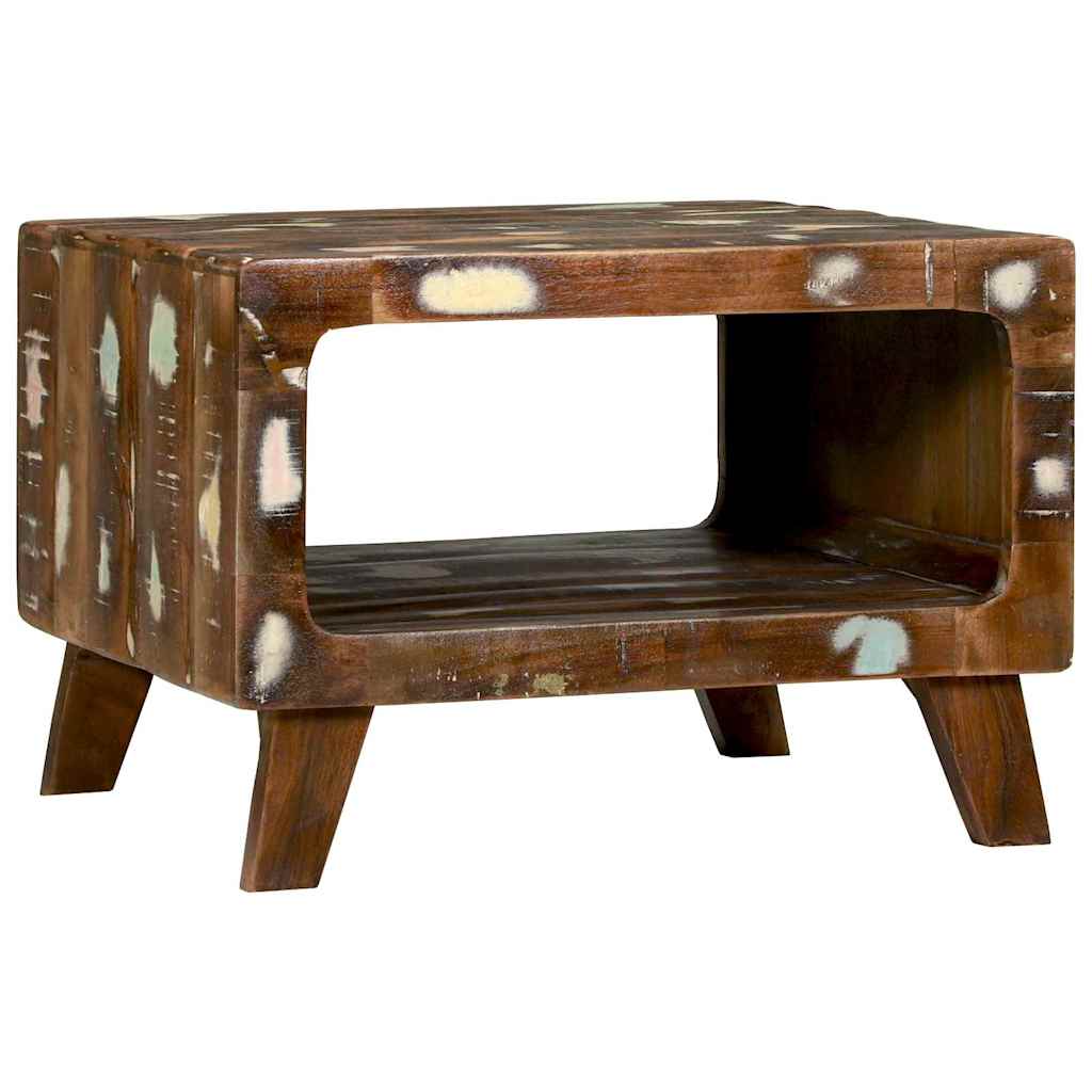 Kaffebord Flerfarget 50 x 50 x 35 cm Massiv Reclaim Tre