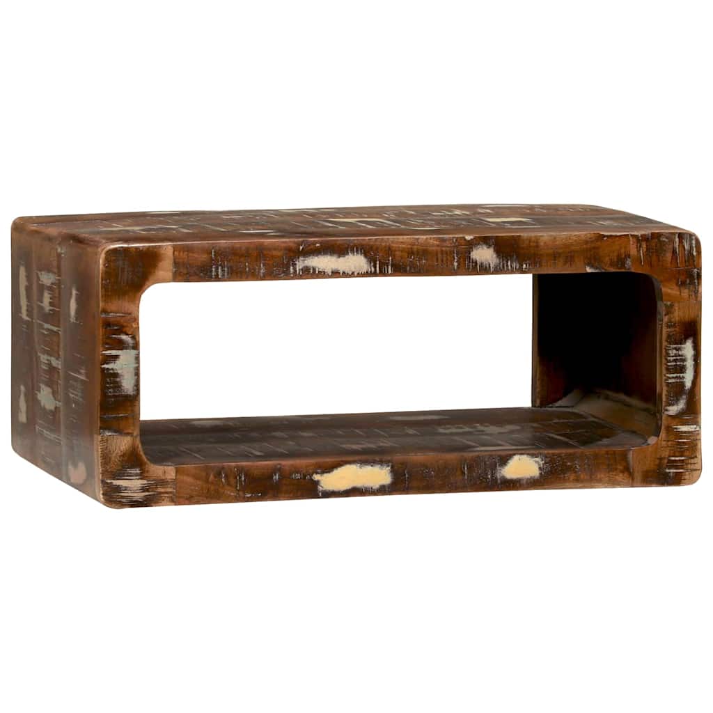 TV-skap Flerfarget 60 x 30 x 25 cm Massivt gjenvunnet tre