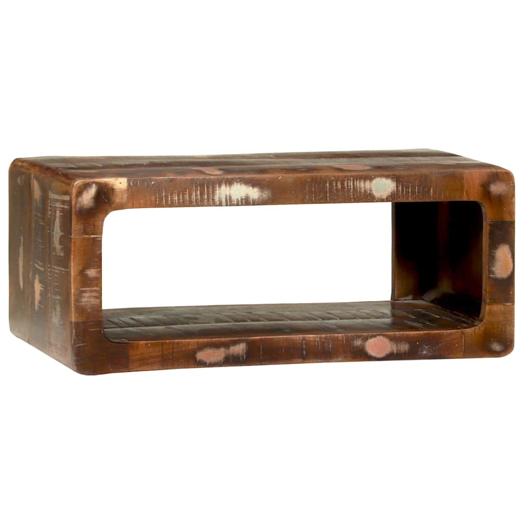 TV-skap Flerfarget 60 x 30 x 25 cm Massivt gjenvunnet tre