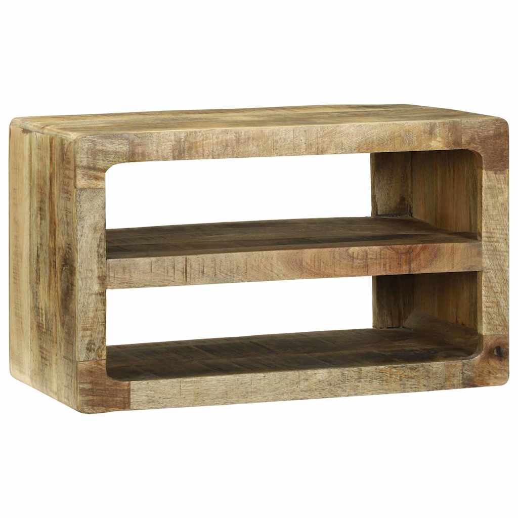 TV-skap med hylle Brun 60 x 32 x 36 cm Massivt mangotre