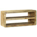 TV-skap med hylle Brun 80 x 32 x 36 cm Massivt mangotre