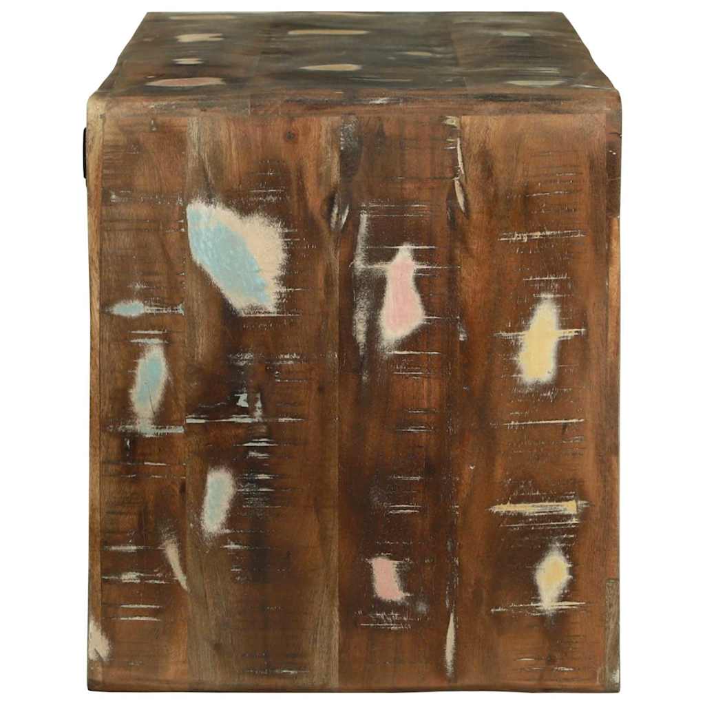 TV-skap Flerfarget 100 x 32 x 36 cm Massivt gjenvunnet tre