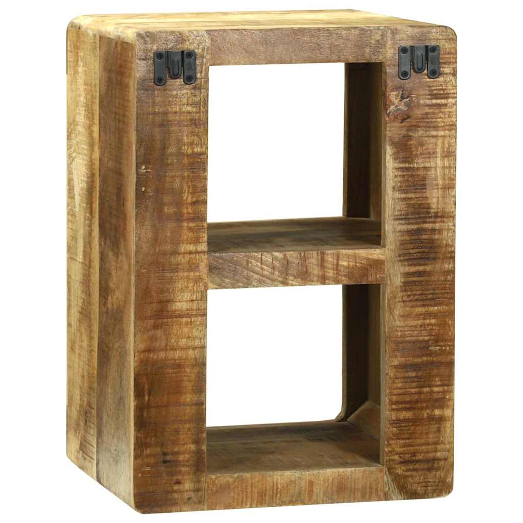 TV-skap med hylle Brun 36 x 30 x 54 cm Massivt mangotre