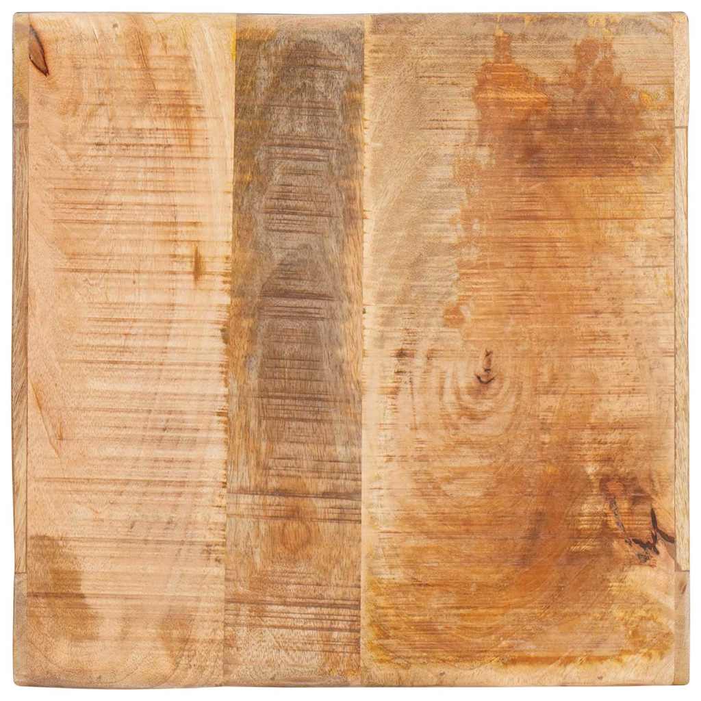 Avlastningsbord med hylle Brun 40 x 40 x 49 cm Massiv mango tre
